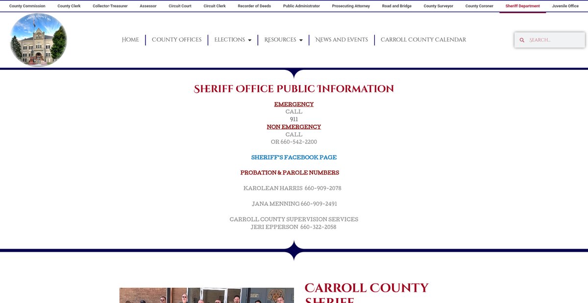 Preview of carrollcountymo.gov