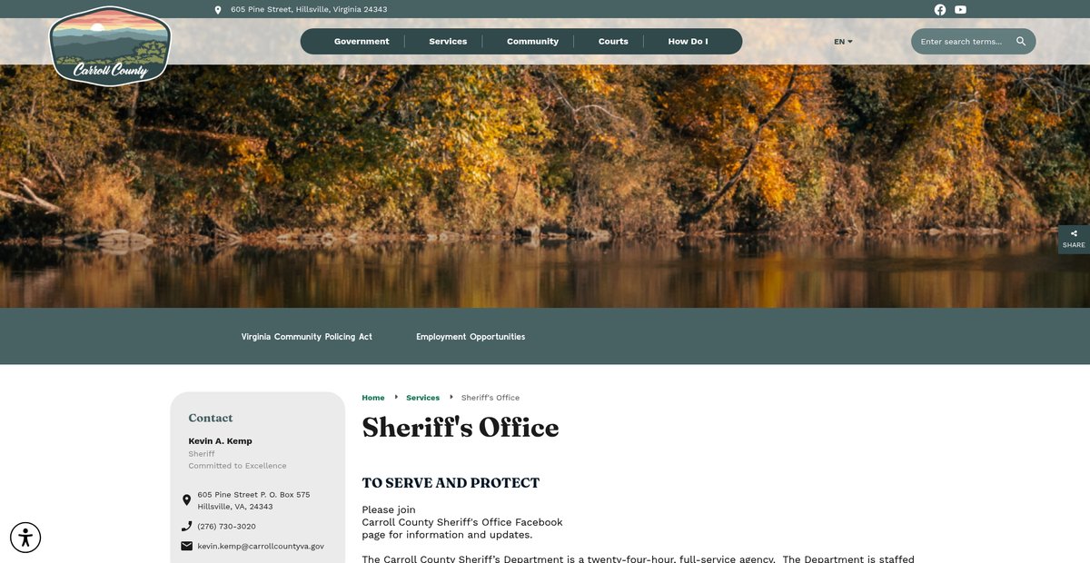 Preview of carrollcountyva.gov