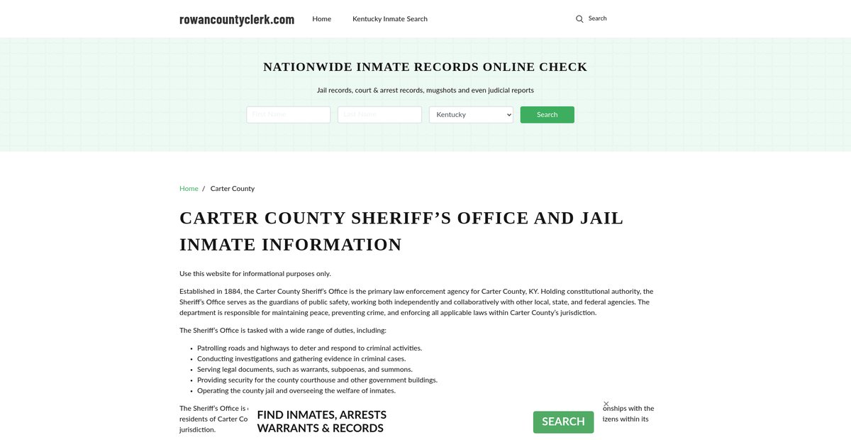 Preview of rowancountyclerk.com
