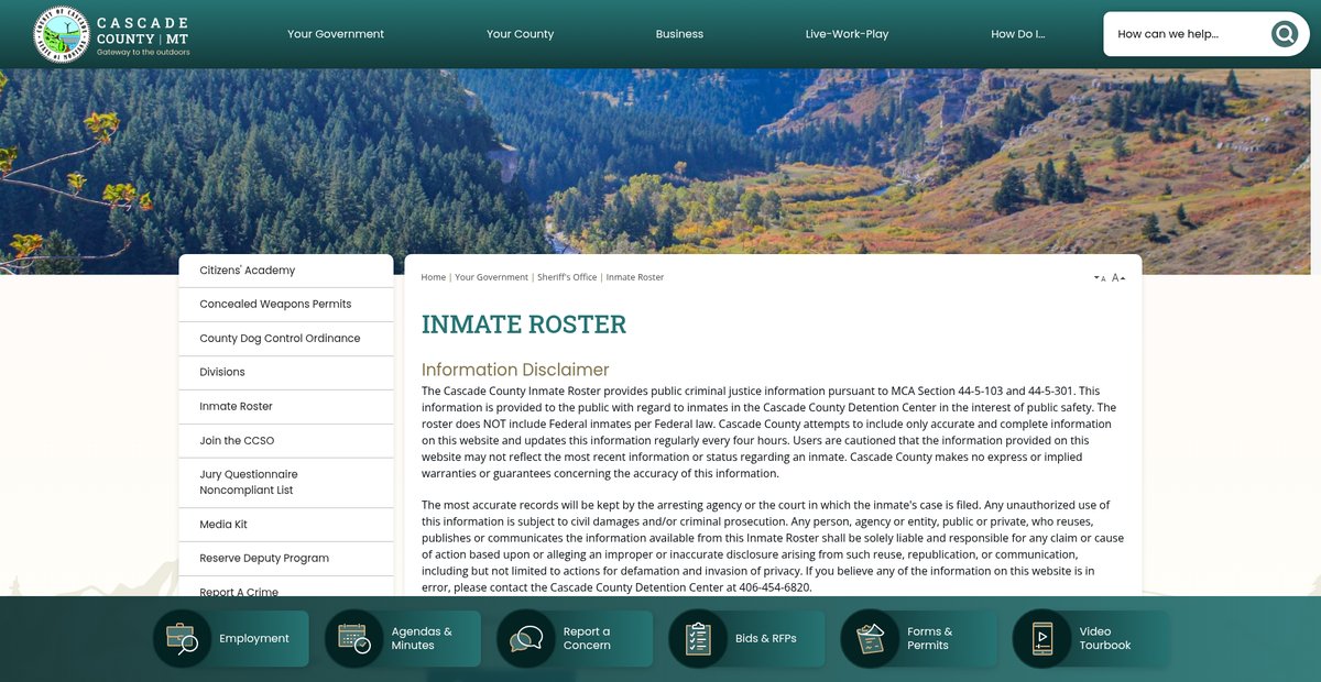 Preview of cascadecountymt.gov