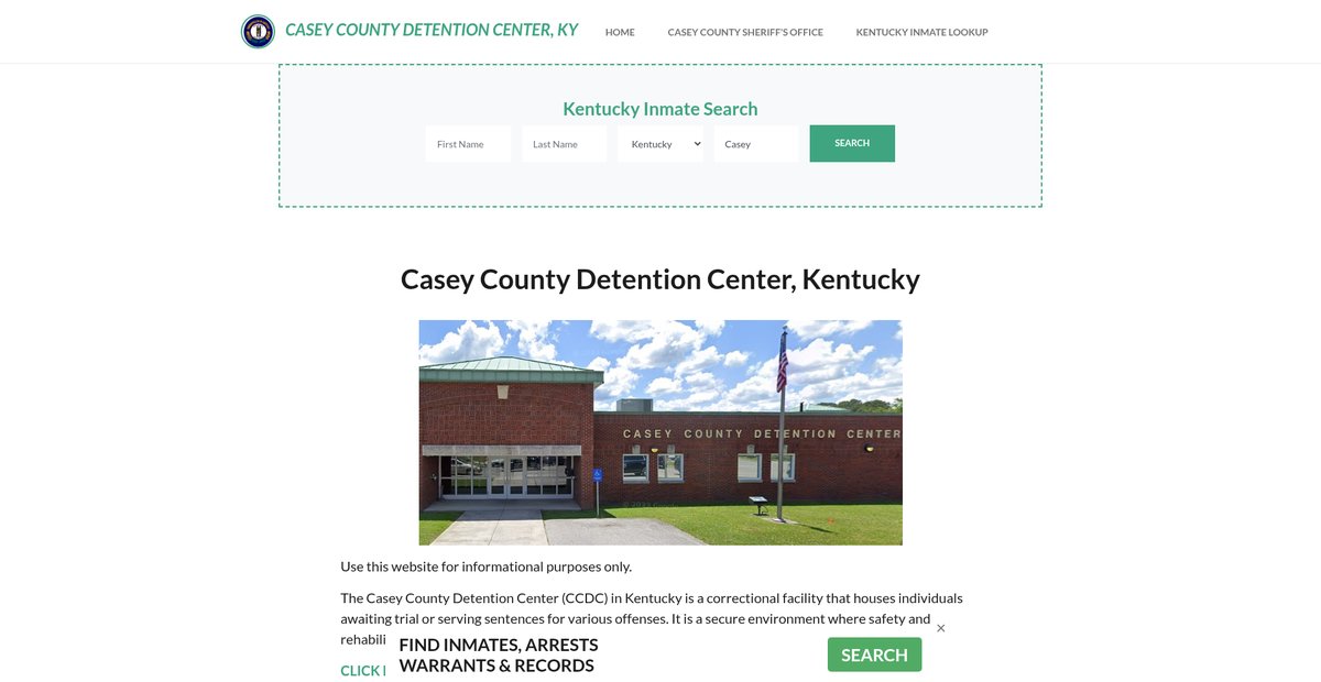 Preview of caseycountydetentionky.org
