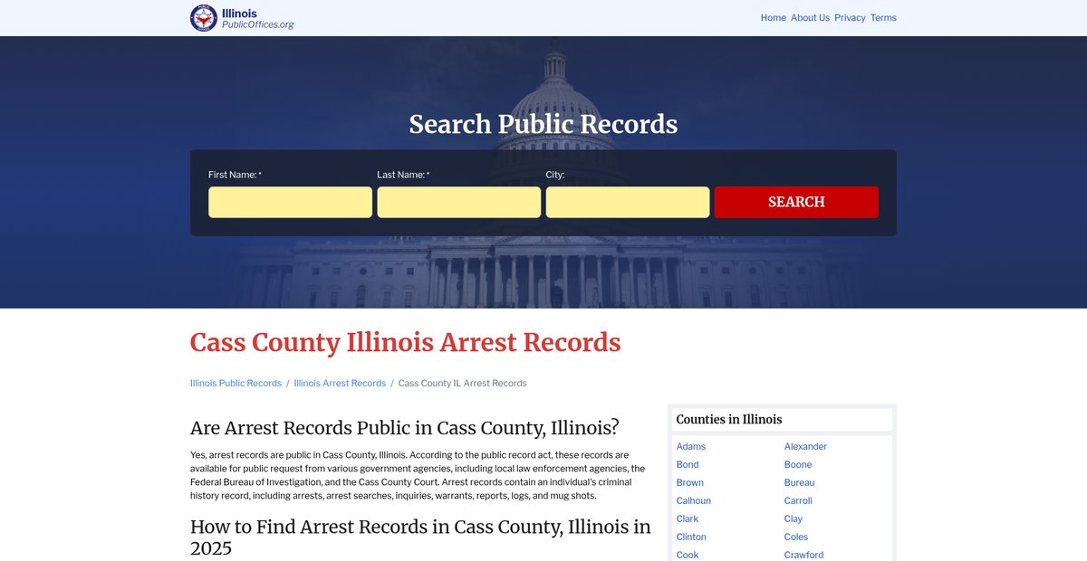 Preview of illinois.publicoffices.org