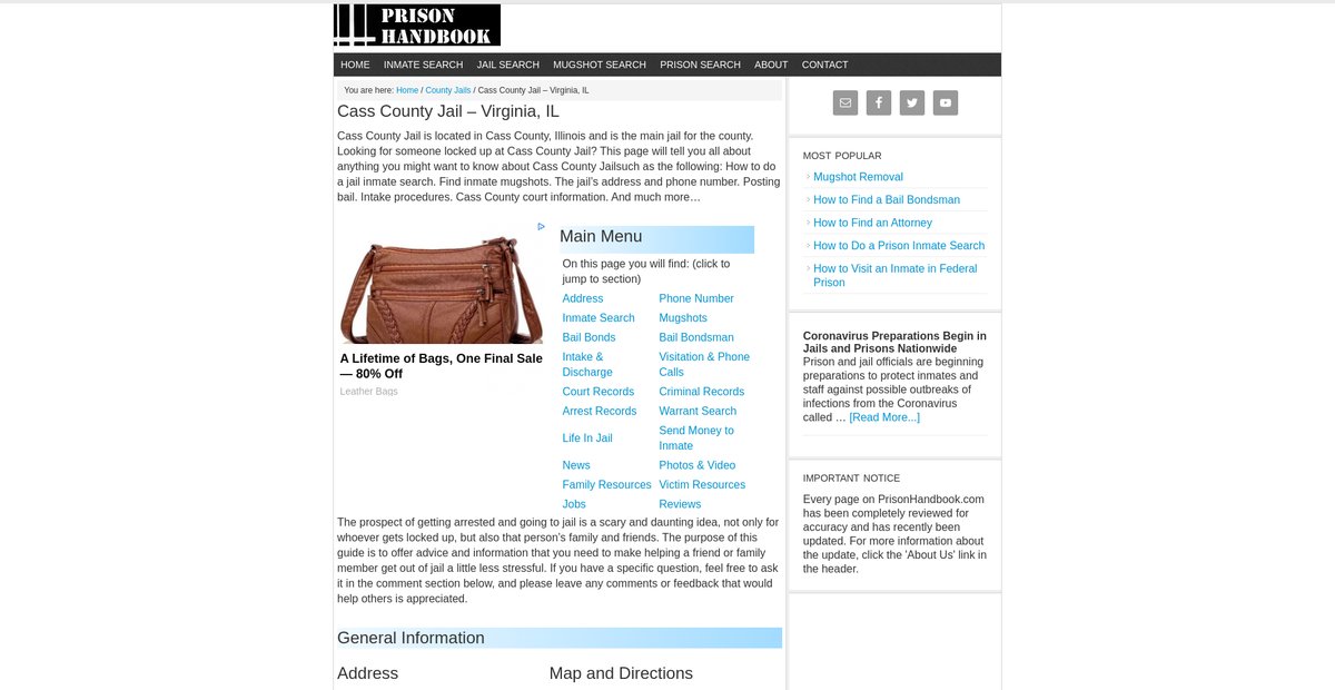Preview of prisonhandbook.com