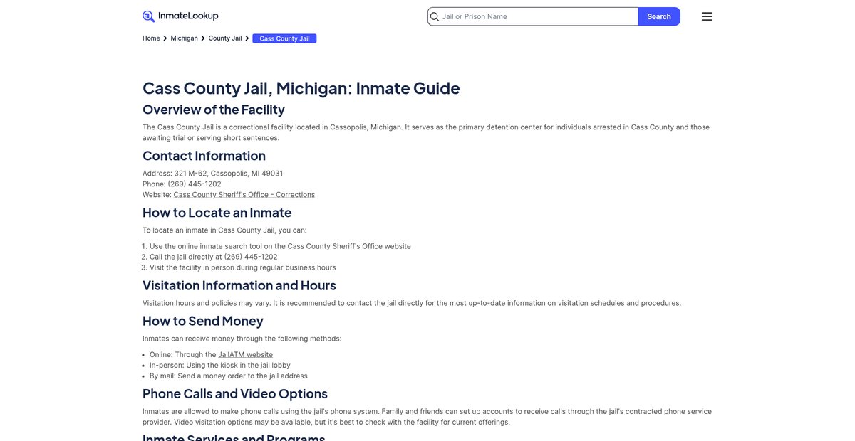 Preview of inmate-lookup.org