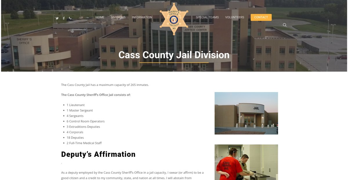 Preview of cassmosheriff.org