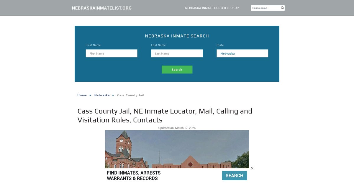 Preview of nebraskainmatelist.org