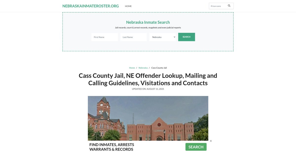 Preview of nebraskainmateroster.org