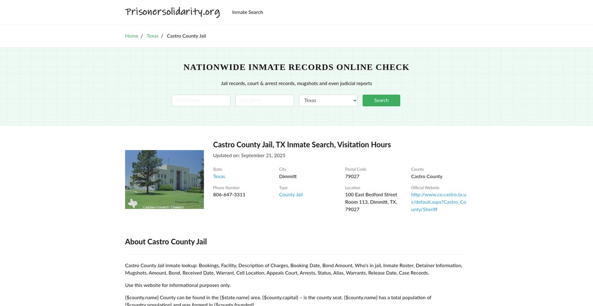 Preview of prisonersolidarity.org