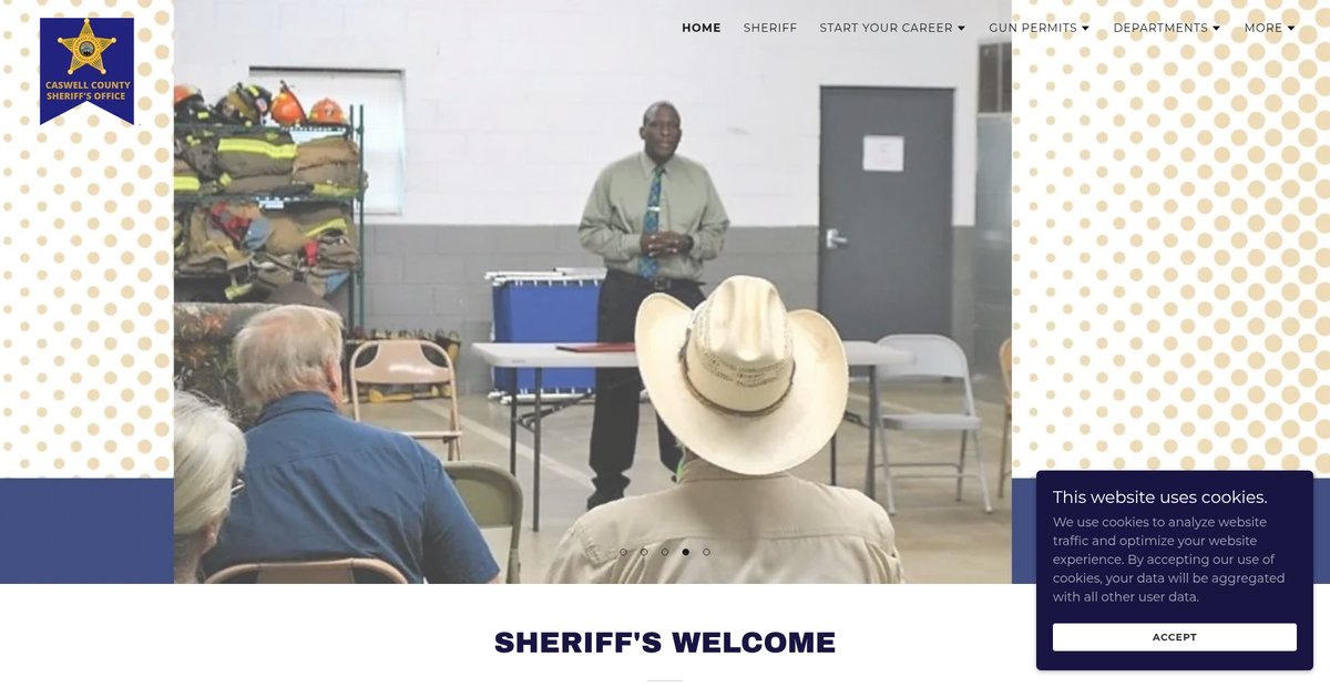 Preview of caswellcountysheriffsoffice.com