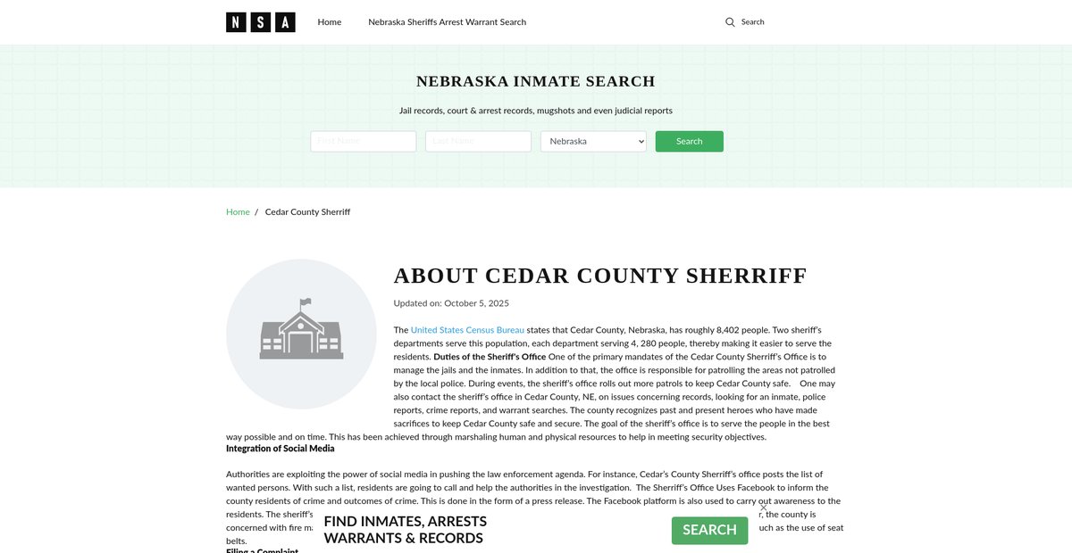 Preview of nesheriffsassoc.org