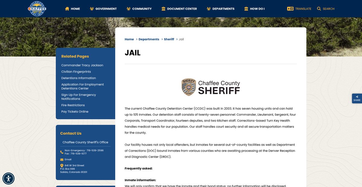 Preview of chaffeecounty.org