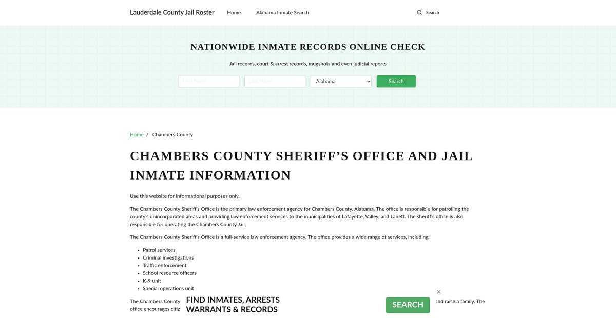 Preview of lauderdalecountyonline.com