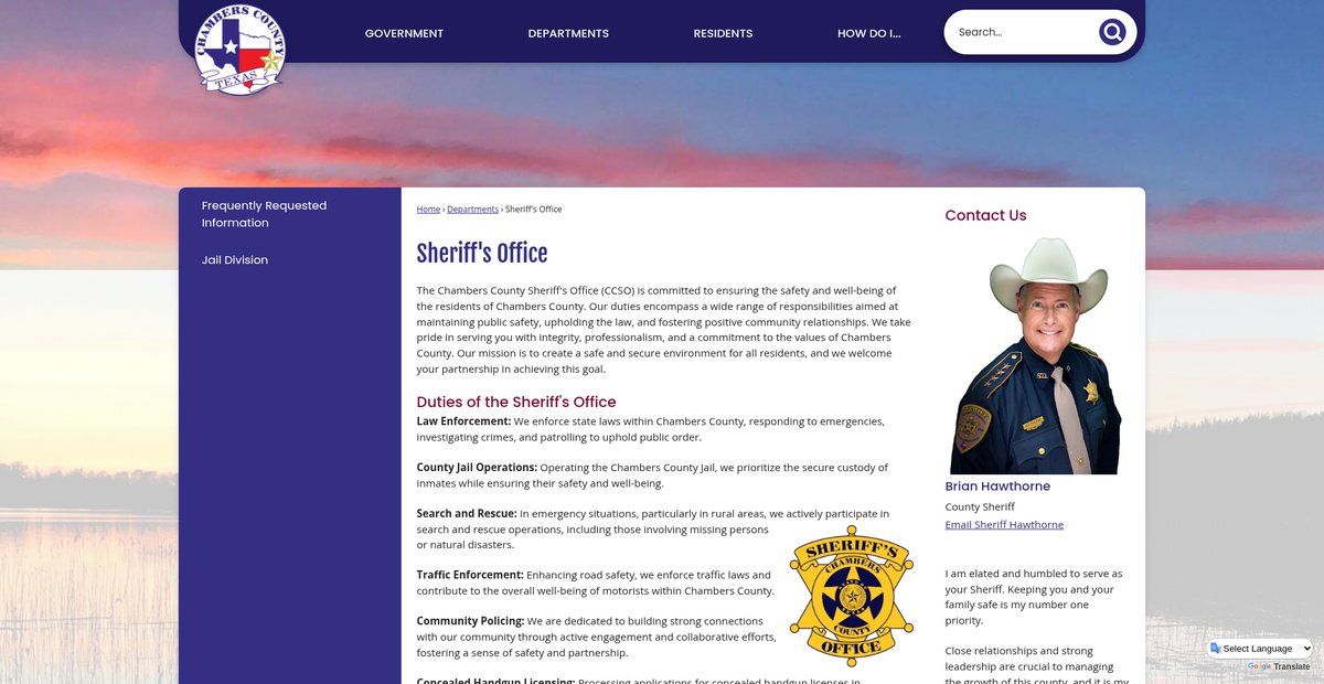 Preview of co.chambers.tx.us