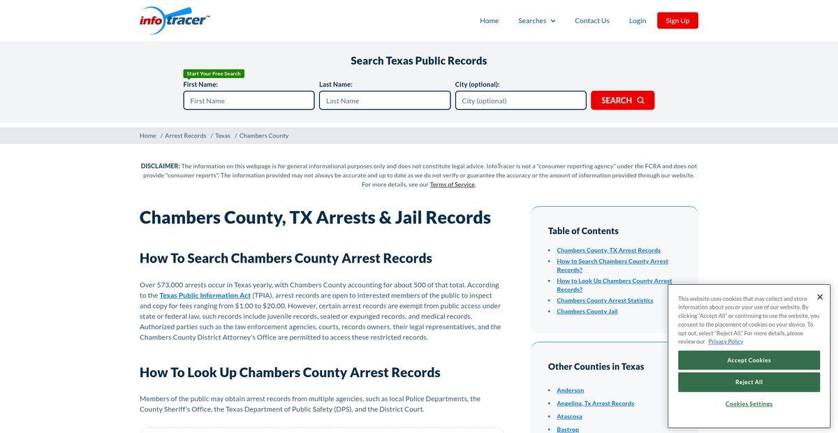 Preview of infotracer.com