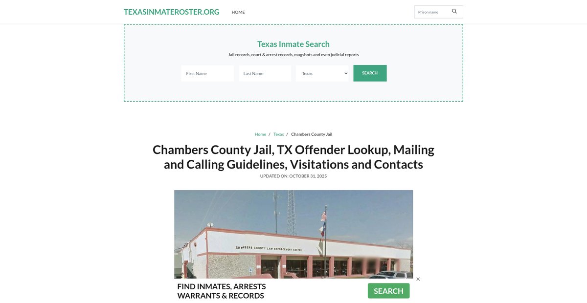 Preview of texasinmateroster.org