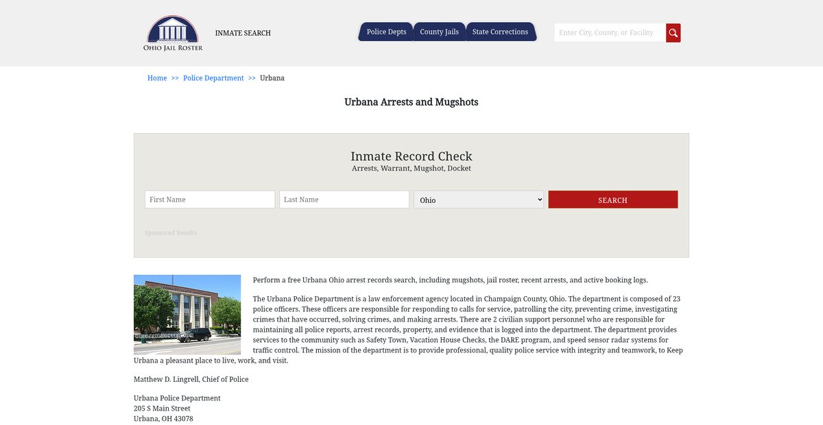 Preview of ohiojailroster.com