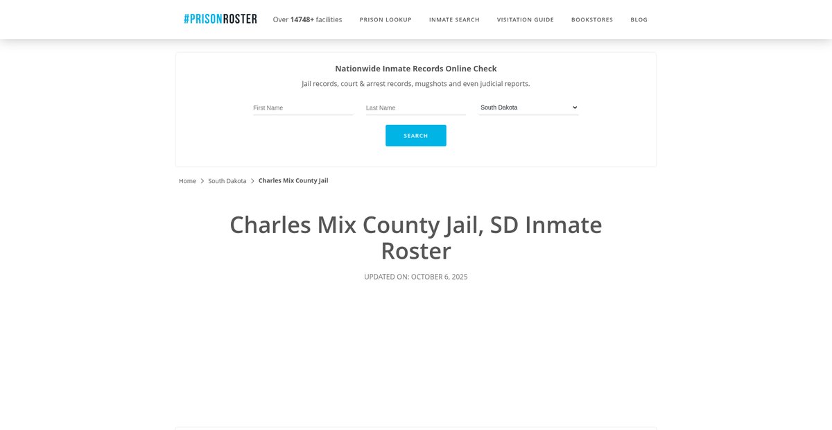 Preview of prisonroster.com