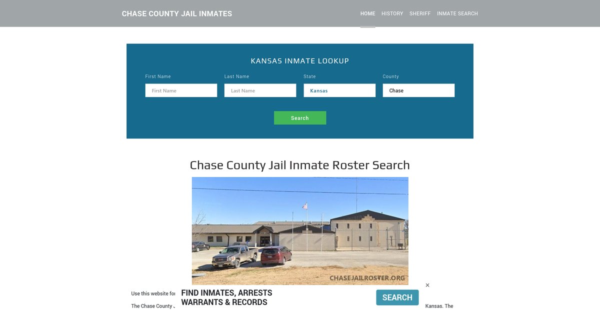 Preview of chasejailroster.org