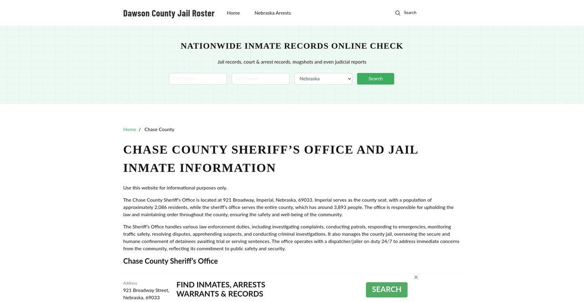 Preview of dawsoncountyne.net