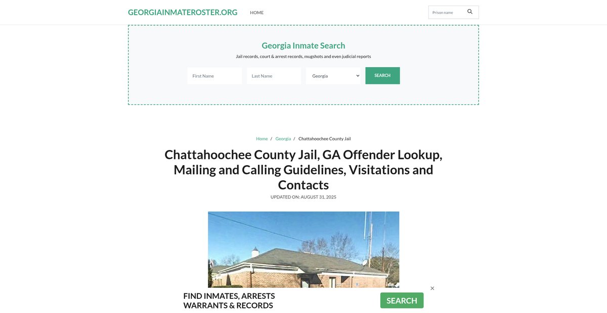 Preview of georgiainmateroster.org