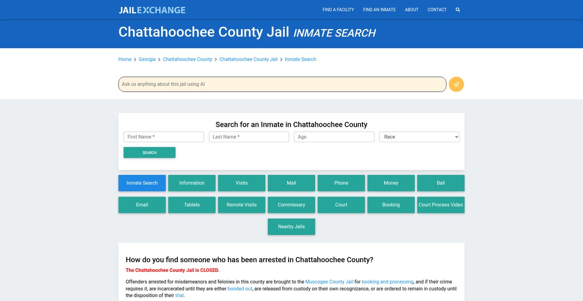 Preview of jailexchange.com