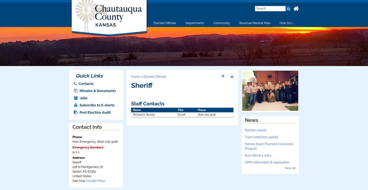 Preview of chautauquacountyks.com