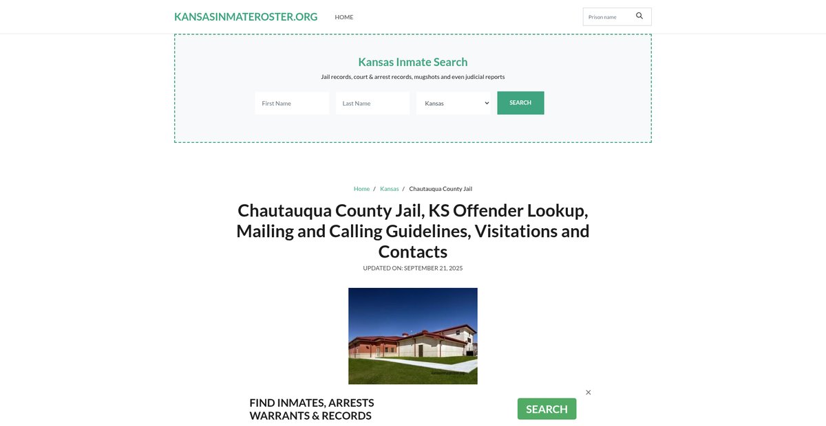 Preview of kansasinmateroster.org