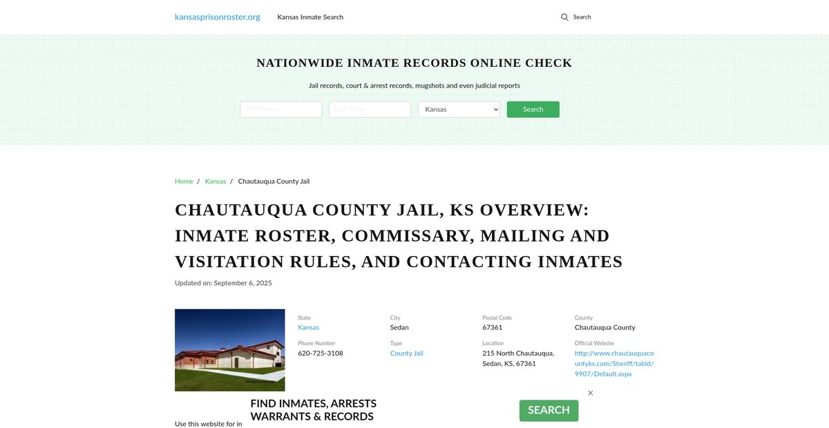 Preview of kansasprisonroster.org