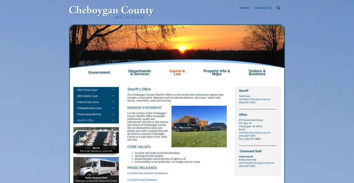 Preview of cheboygancounty.net