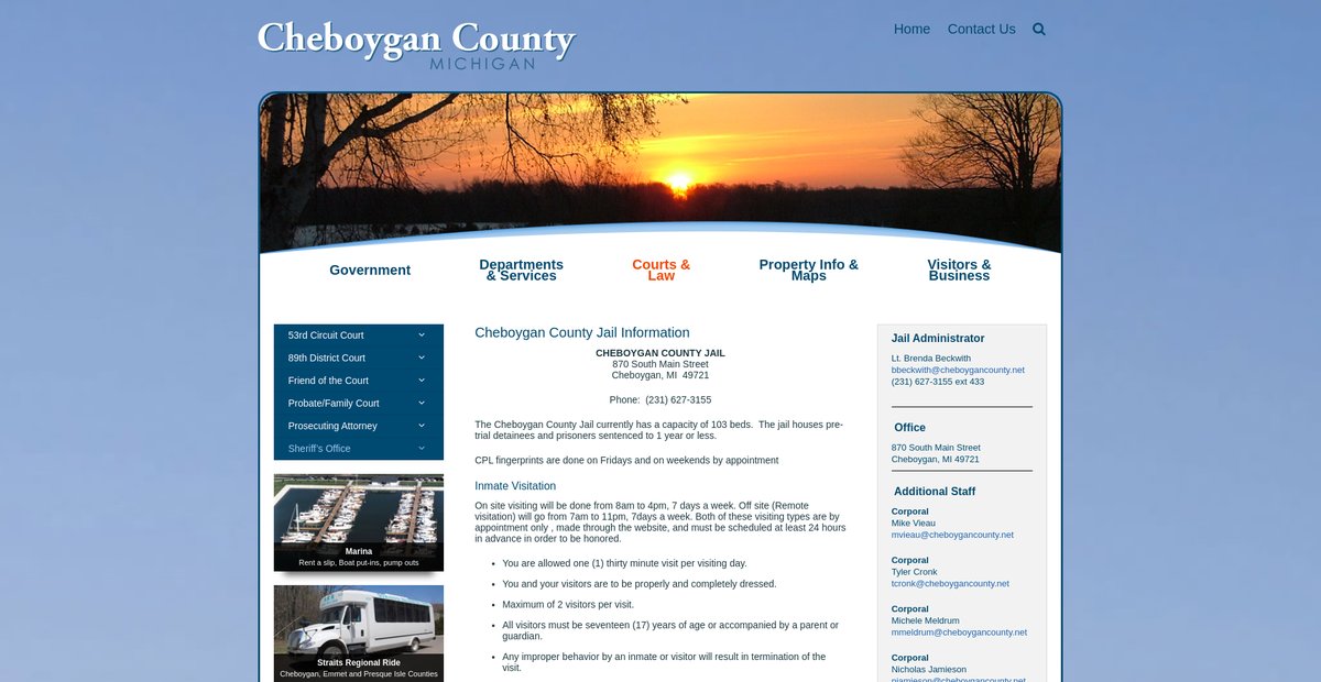 Preview of cheboygancounty.net