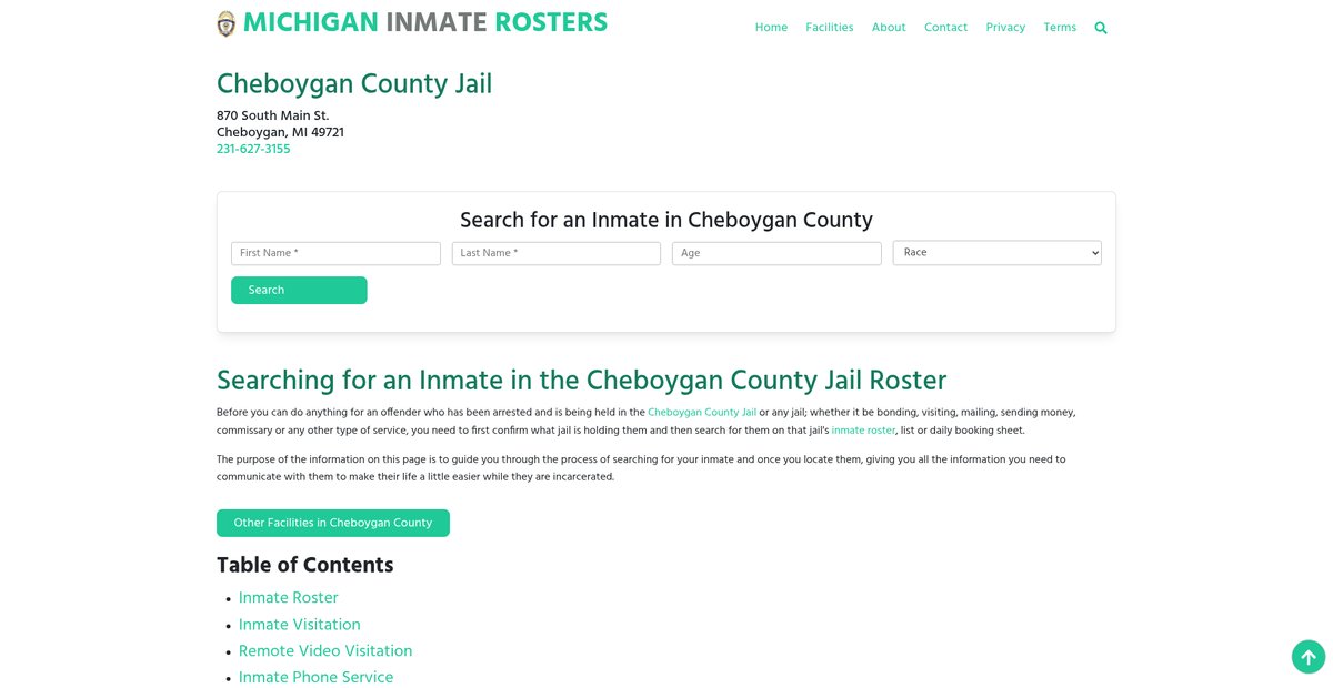 Preview of michiganinmaterosters.org