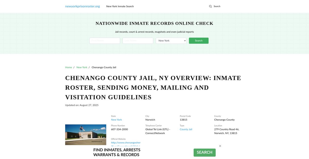 Preview of newyorkprisonroster.org