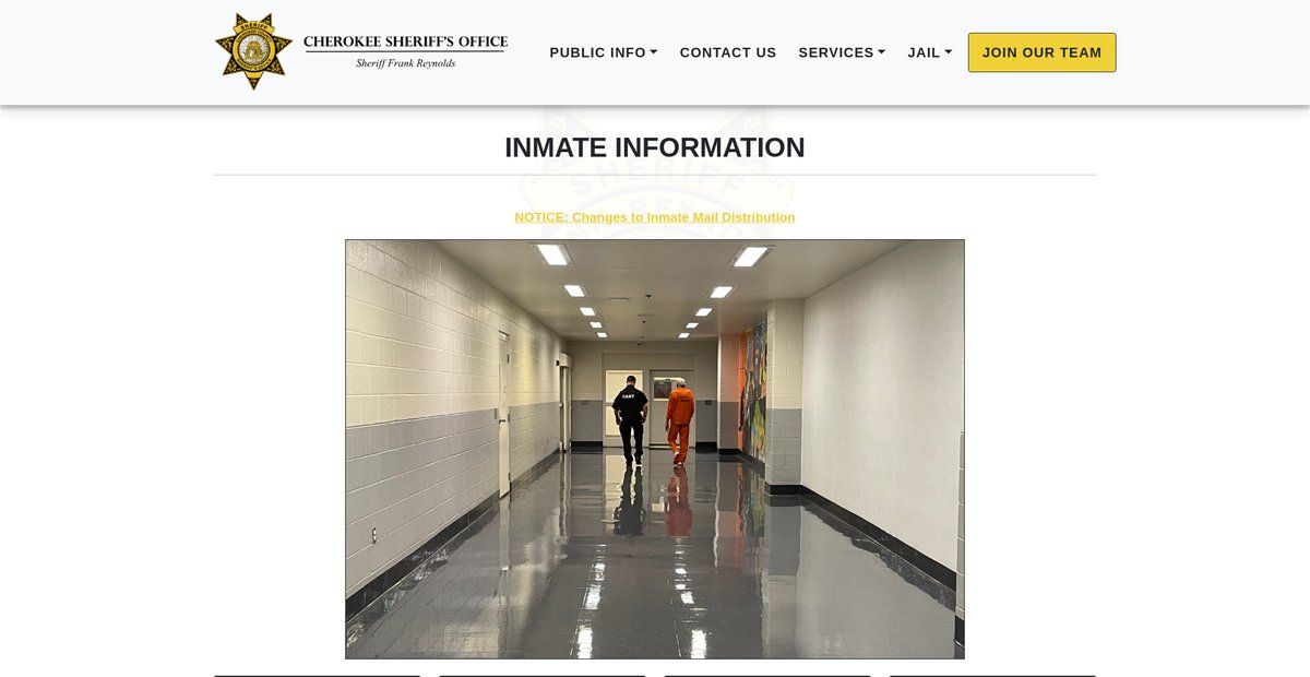 Preview of sheriff.cherokeecountyga.gov