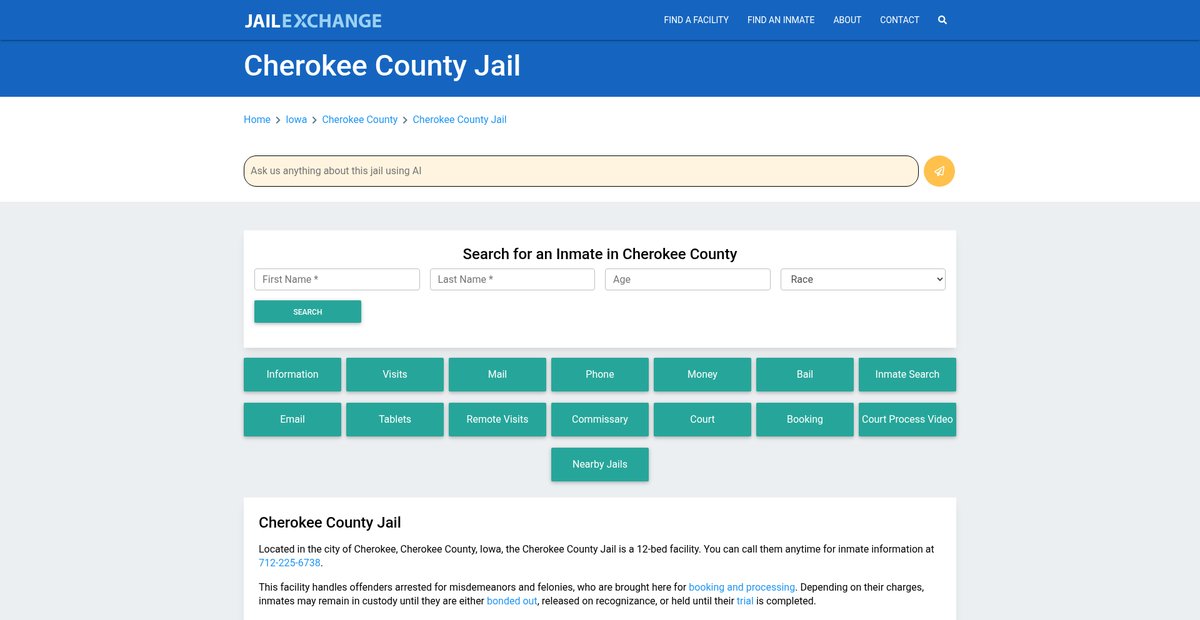 Preview of jailexchange.com