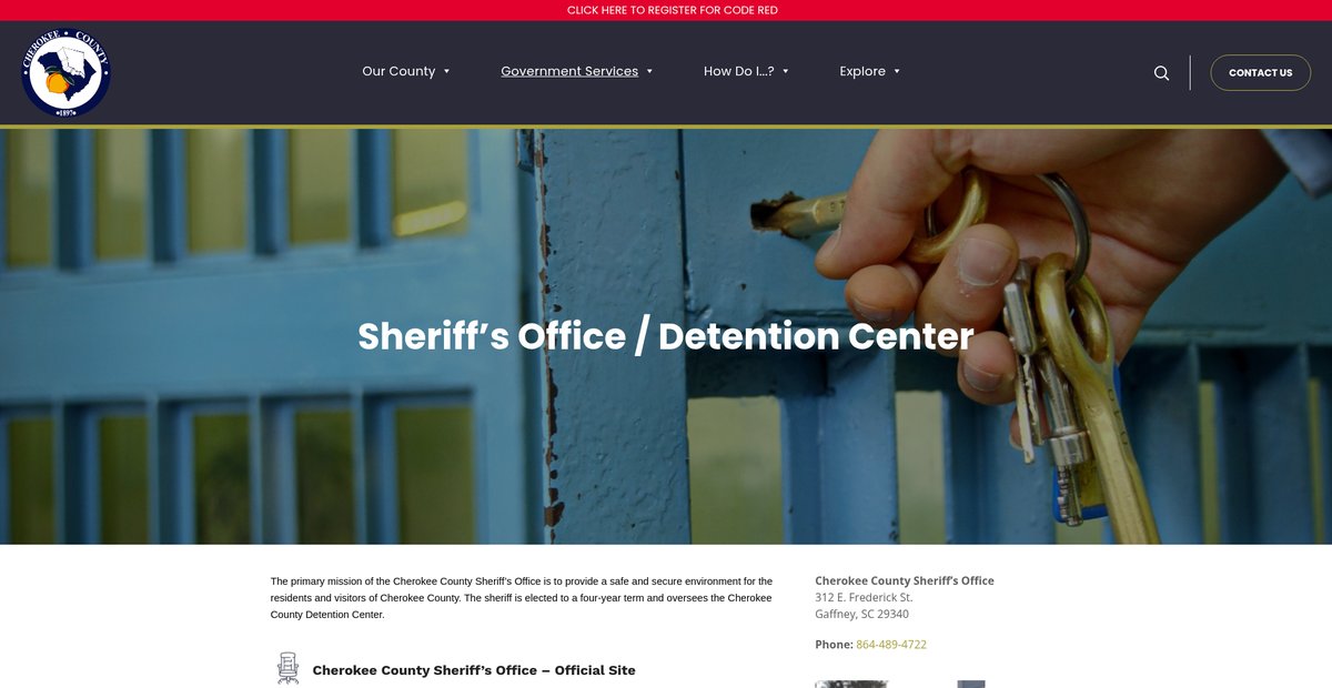 Preview of cherokeecountysc.gov