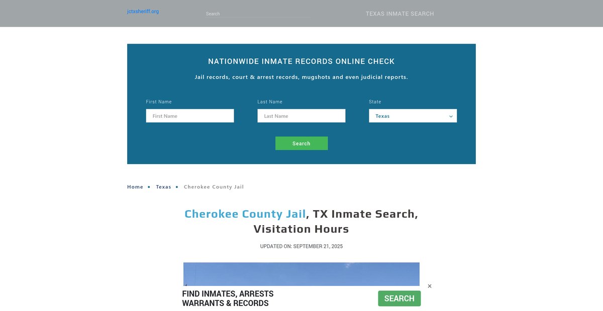 Preview of jctxsheriff.org