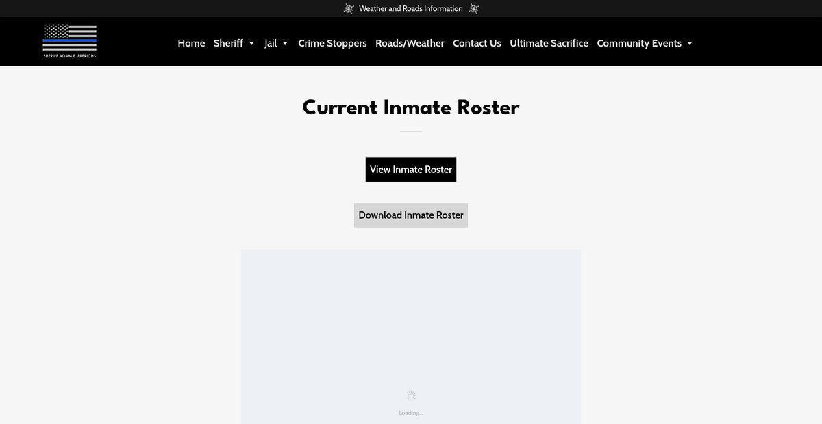 Preview of cheyennecountysheriff.com