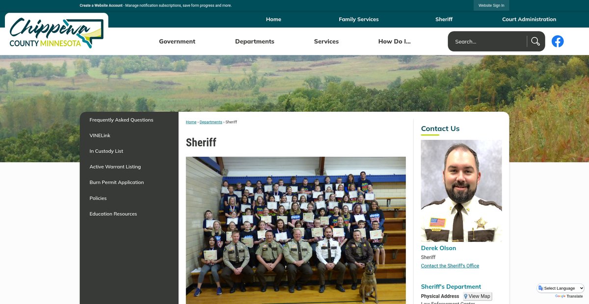 Preview of co.chippewa.mn.us