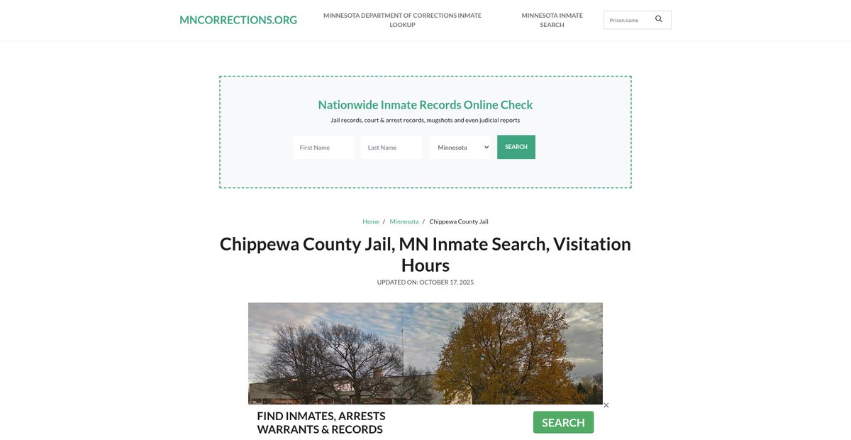 Preview of mncorrections.org