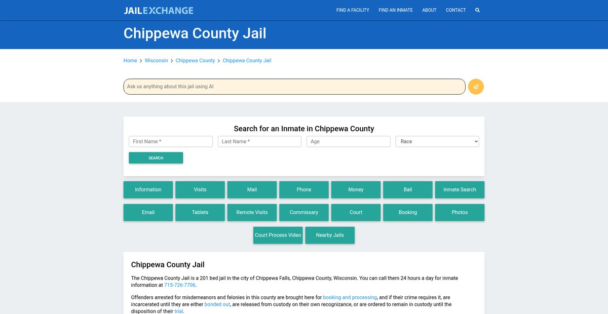 Preview of jailexchange.com