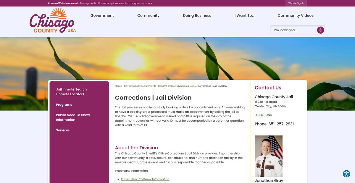 Preview of chisagocountymn.gov