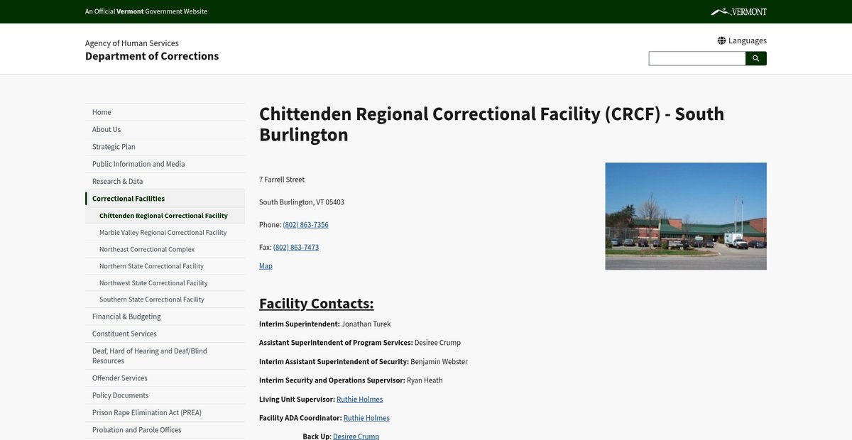 Preview of doc.vermont.gov