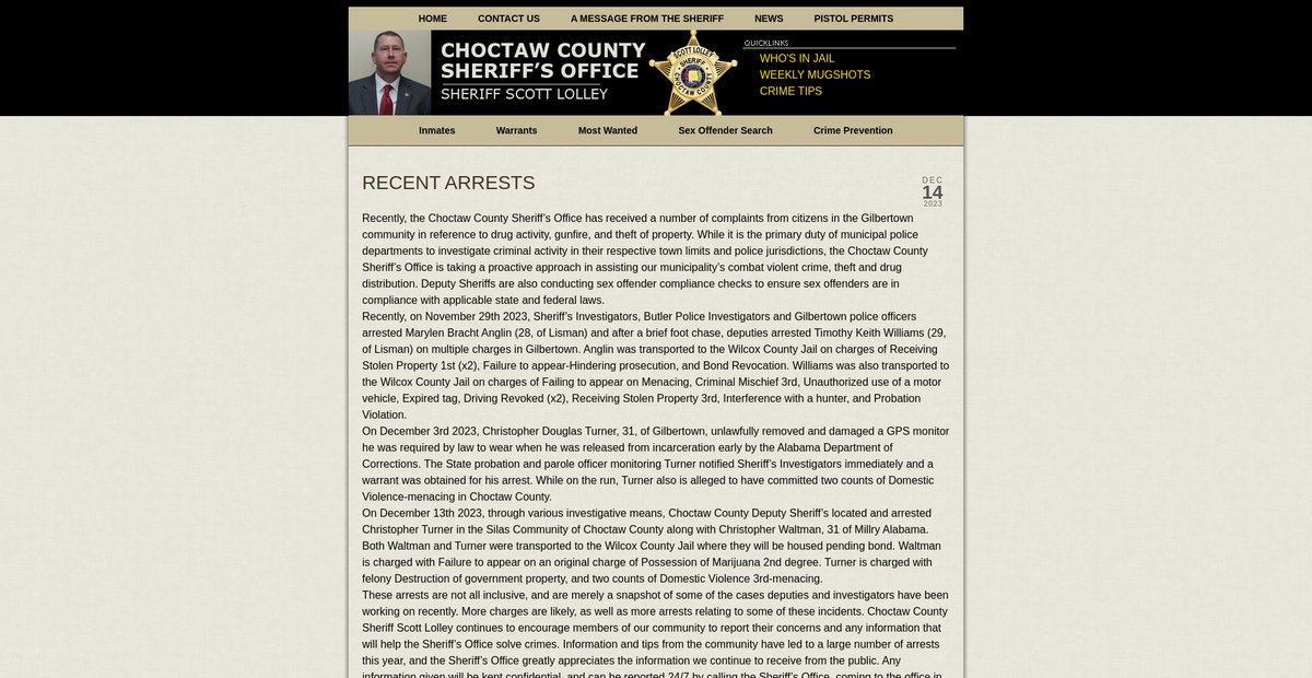 Preview of choctawso.com