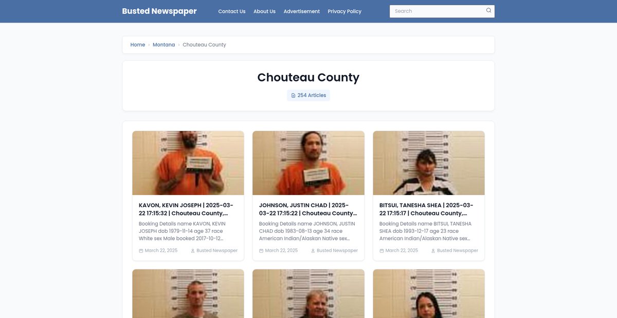 Preview of busted-newspaper.com