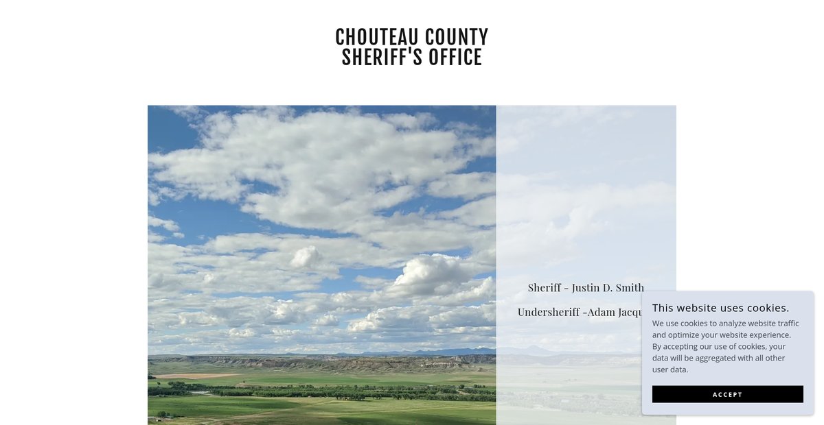 Preview of chouteaucountysheriff.com