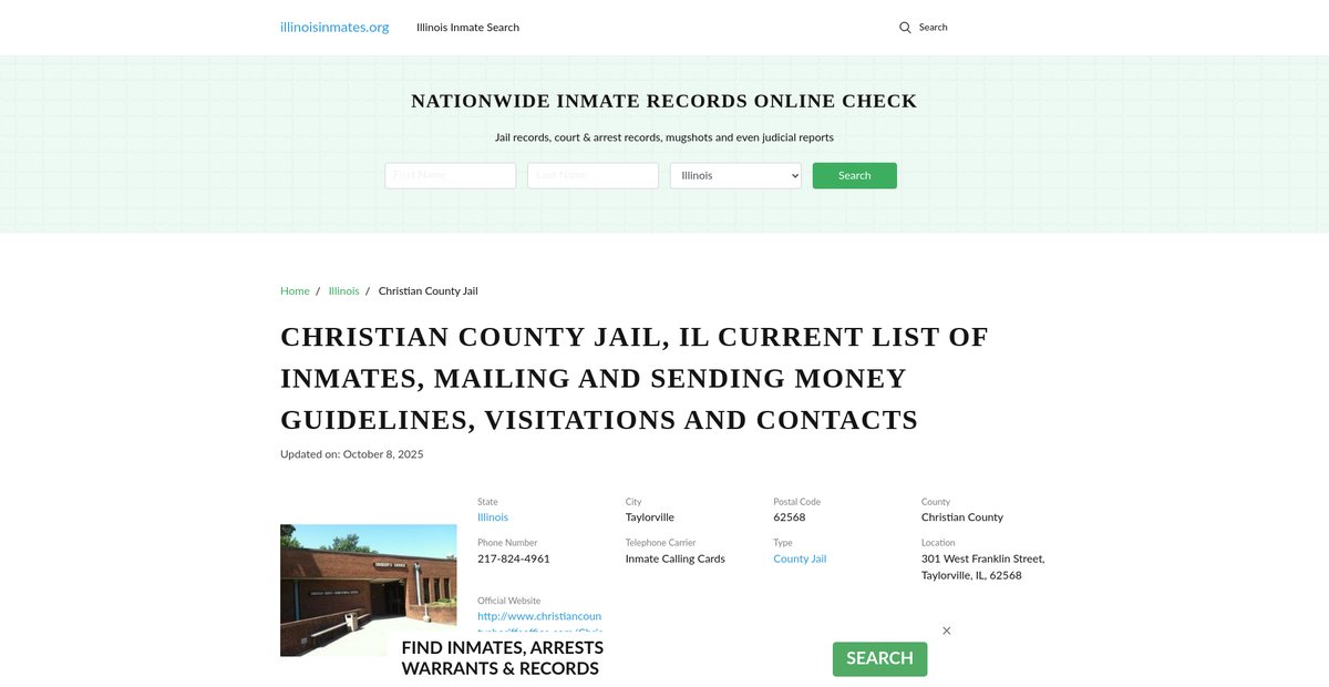 Preview of illinoisinmates.org