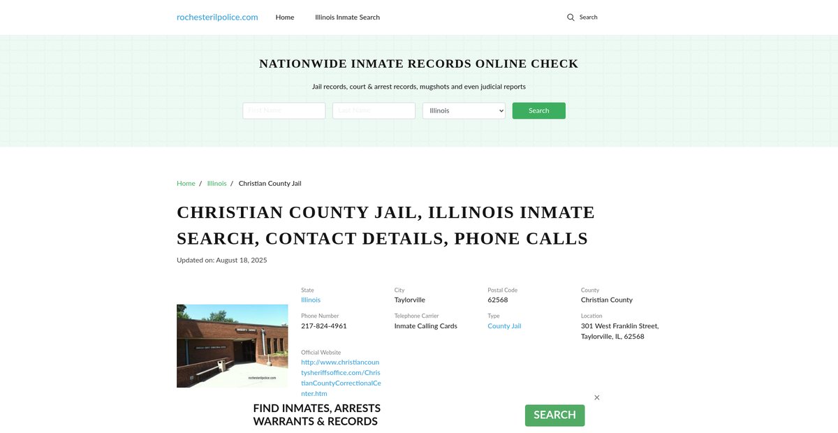 Preview of rochesterilpolice.com