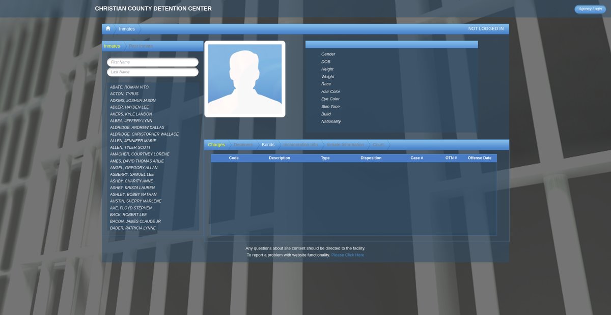 Preview of inmates.bluhorse.com