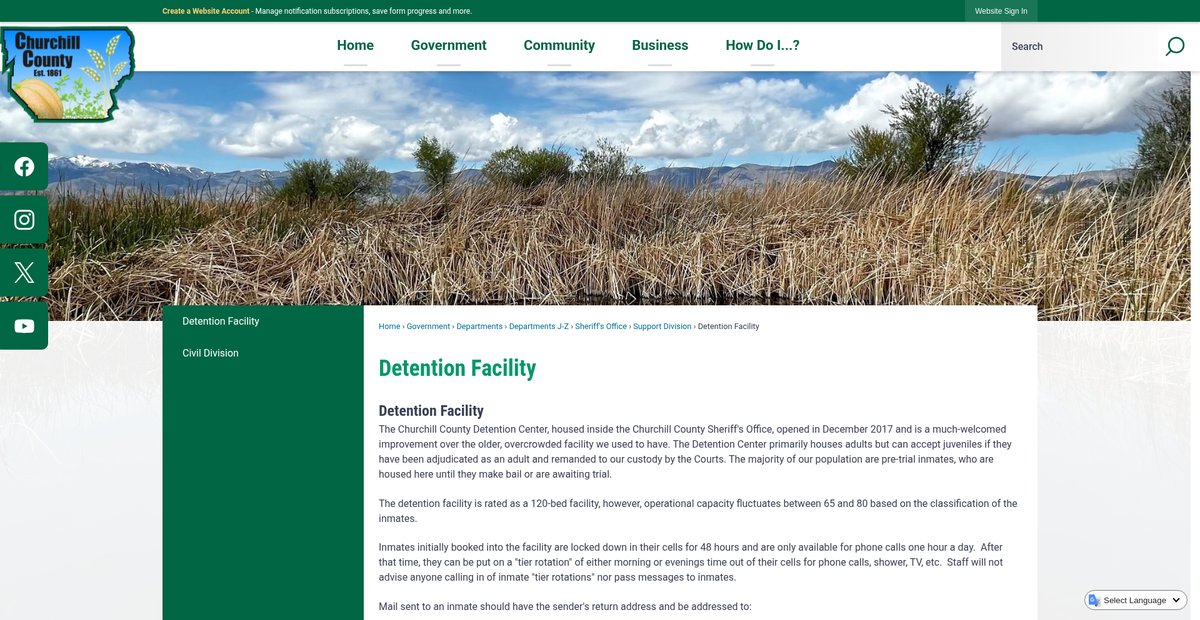 Preview of churchillcountynv.gov