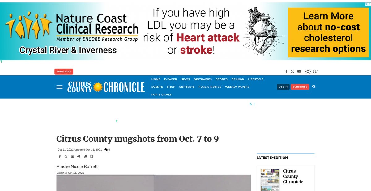 Preview of chronicleonline.com